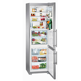 Холодильники Liebherr стального цвета Liebherr CBNPes 3976