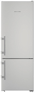 Серебристые двухкамерные холодильники Liebherr Liebherr CUsl 2915