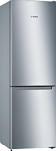 Серебристый холодильник Bosch KGN33NLEB