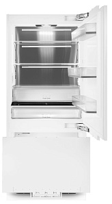 Большой встраиваемый холодильник с большой морозильной камерой Maunfeld MBF212NFW1 фото 2 фото 2