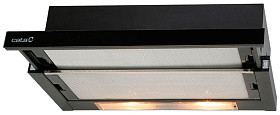Полновстраиваемая вытяжка в шкаф 60 см Cata TF 2003 60 BLACK GLASS