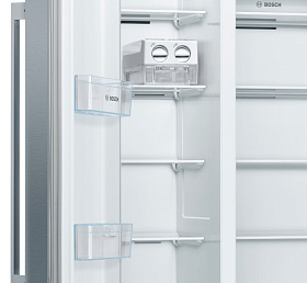 Серебристый двухкамерный холодильник Bosch KAN93VL30R фото 4 фото 4
