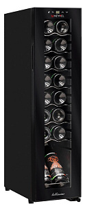 Чёрный винный шкаф Meyvel MV16-CBD1