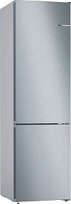 Серебристый холодильник Bosch KGN39UL25R