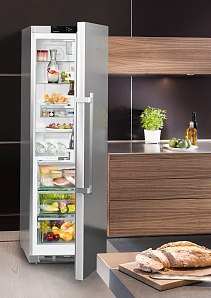 Холодильники Liebherr стального цвета Liebherr KBes 4350 фото 4 фото 4