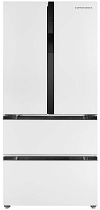 Широкий холодильник с нижней морозильной камерой Kuppersberg RFFI 184 WG