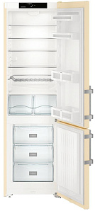 Двухкамерный холодильник цвета слоновой кости Liebherr CUbe 4015 фото 2 фото 2