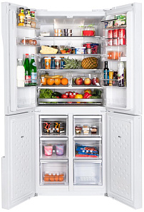 Многокамерный холодильник Maunfeld MFF182NFW
