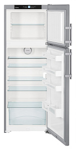 Маленький серебристый холодильник Liebherr CTPesf 3016 фото 3 фото 3