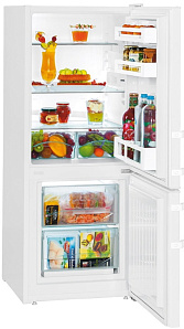 Небольшой двухкамерный холодильник Liebherr CU 2311