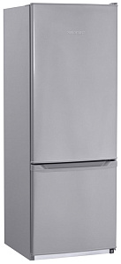 Двухкамерный холодильник NordFrost NRB 137 332 серебристый металлик