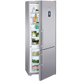 Серый холодильник Liebherr CBNPes 5156