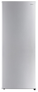 Маленький серебристый холодильник Midea MF1142S фото 2 фото 2