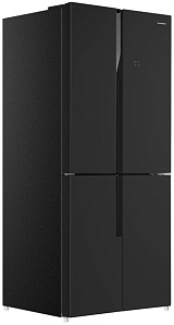 Большой чёрный холодильник Maunfeld MFF181NFB фото 4 фото 4