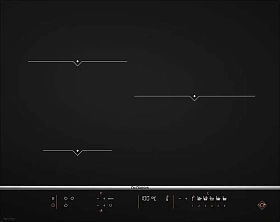 Трёхкомфорочная варочная панель De Dietrich DPI7570XT