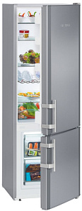 Серебристые двухкамерные холодильники Liebherr Liebherr CUsl 2811 фото 2 фото 2