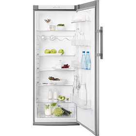 Маленький серебристый холодильник Electrolux ERF3307AOX