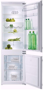 Встраиваемый двухкамерный холодильник Korting KSI 17850 CF