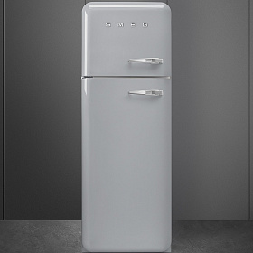 Серый холодильник Smeg FAB30LSV5 фото 2 фото 2