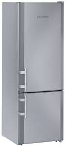 Серебристые двухкамерные холодильники Liebherr Liebherr CUsl 2811 фото 4 фото 4