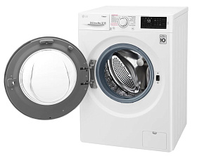 Белая стиральная машина LG F4M5TS3W фото 4 фото 4