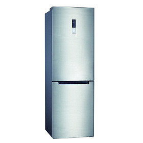 Холодильник с нижней морозильной камерой Leran CBF 210 IX