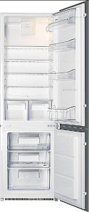 Встраиваемый двухкамерный холодильник Smeg C3180FP