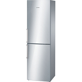 Серебристый холодильник Ноу Фрост Bosch KGN39VI13R