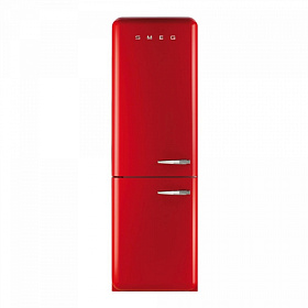 Красный холодильник в стиле ретро Smeg FAB 32LRN1