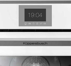 Электрический встраиваемый духовой шкаф с функцией пара Kuppersbusch CBD 6550.0 W9 фото 2 фото 2