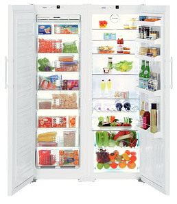 Двухдверный белый холодильник Liebherr SBS 7222 фото 2 фото 2