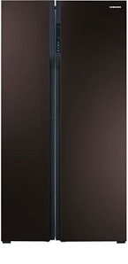 Двухдверный холодильник с морозильной камерой Samsung RS 552 NRUA9M/WT
