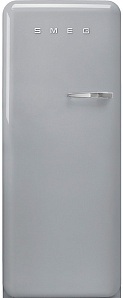 Маленький ретро холодильник Smeg FAB28LSV3