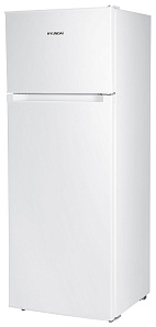 Низкий двухкамерный холодильник Hyundai CT2551WT белый фото 4 фото 4