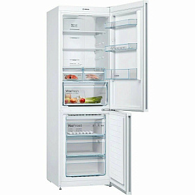 Белый холодильник 2 метра Bosch KGN39XW30U фото 2 фото 2