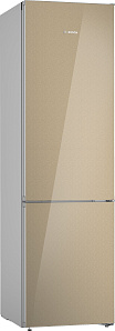 Холодильник кремового цвета Bosch KGN39LQ32R