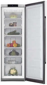 Серебристый холодильник Vestfrost VF 391 SB