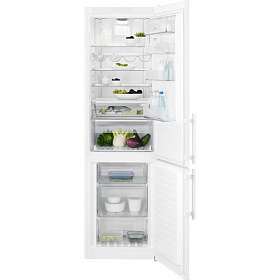 Белый холодильник 2 метра Electrolux EN3886MOW