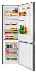 Двухкамерный холодильник ноу фрост Maunfeld MFF200NFSE фото 2 фото 2