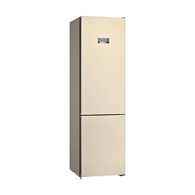 Двухкамерный бежевый холодильник Bosch VitaFresh KGN39VK22R