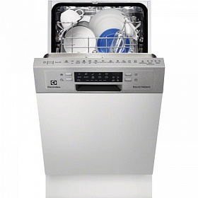 Частично встраиваемая посудомоечная машина 45 см Electrolux ESI4610RAX