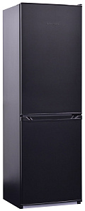 Двухкамерный холодильник шириной 57 см NordFrost NRB 119 232 черный