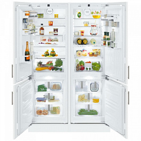 Встраиваемый многокамерный холодильник Liebherr SBS 66I3