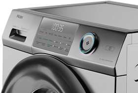 Узкая стиральная машина с фронтальной загрузкой Haier HW60-BP12959BS фото 3 фото 3