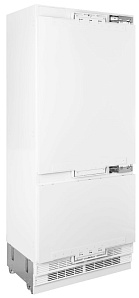 Встроенный холодильник с жестким креплением фасада  Maunfeld MBF212NFW1 фото 4 фото 4