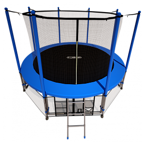 Каркасный батут 4,27 м с сеткой i-Jump 14FT BLUE фото 3 фото 3