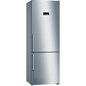 Серебристый холодильник Ноу Фрост Bosch KGN49XI2OR