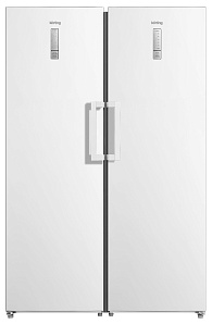 Холодильник шириной 60 см Korting KNF 1886 W фото 4 фото 4