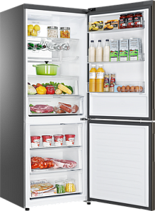 Двухкамерный холодильник шириной 70 см Haier C4F 744 CMG фото 4 фото 4