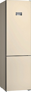 Холодильник цвета капучино Bosch KGN39VK21R